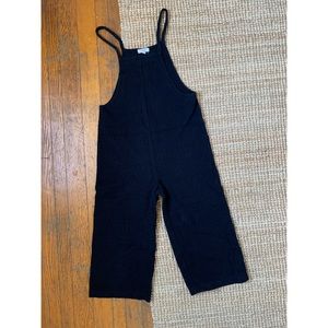 Madewell cropped jumpsuit